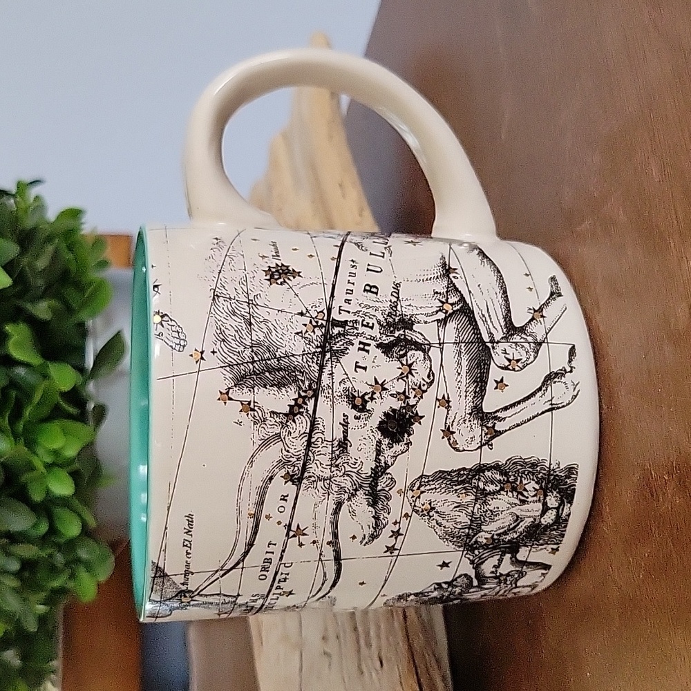 Anthropologie ✨ TAURUS Astrology Chart Mug